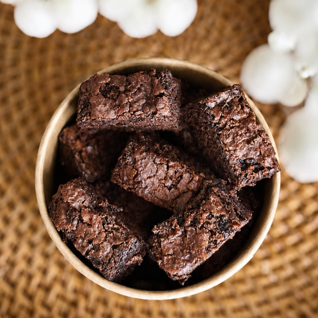 Soft-Baked Brownie Bites