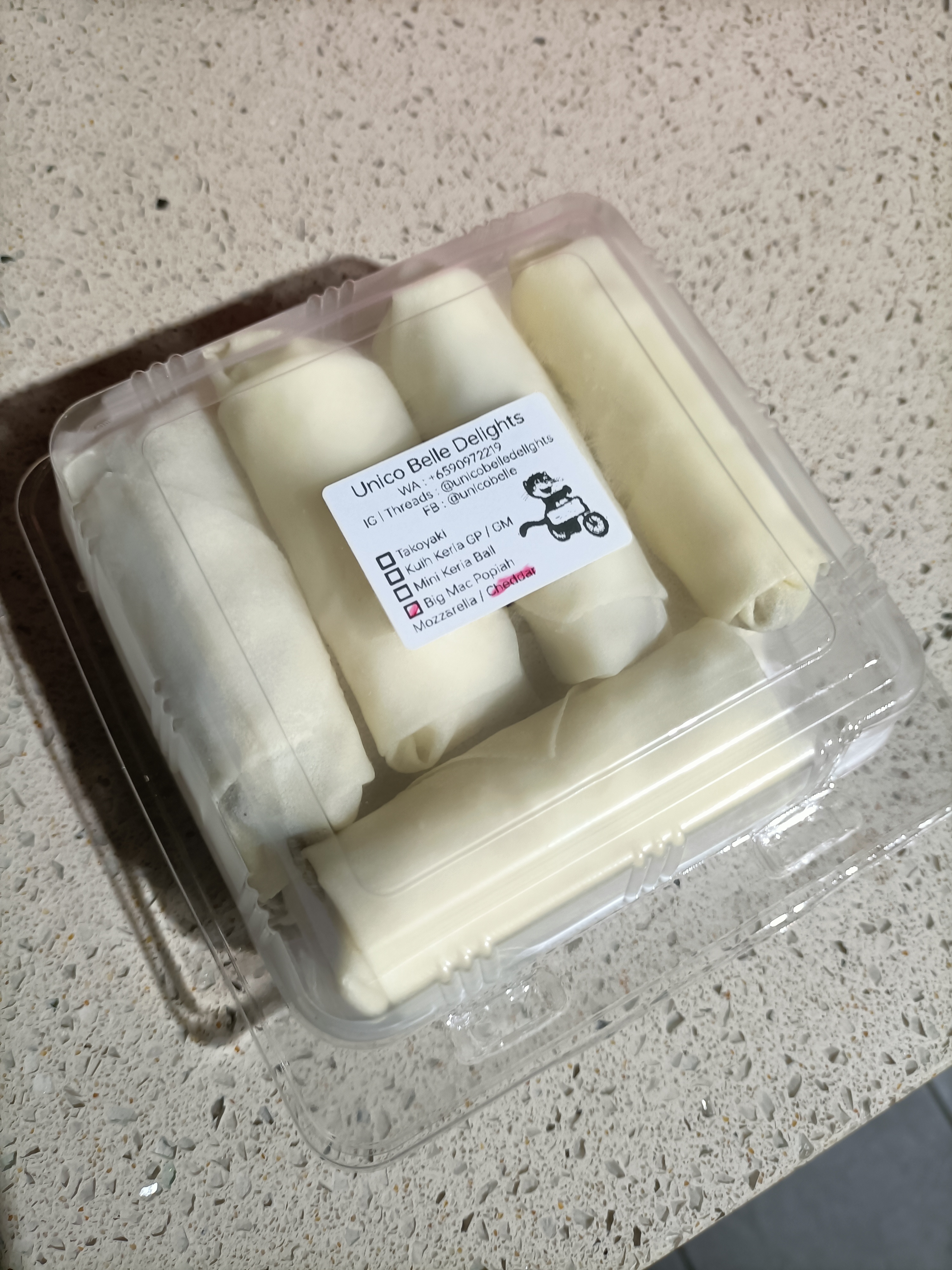 Frozen Big Mac Beef Popiah