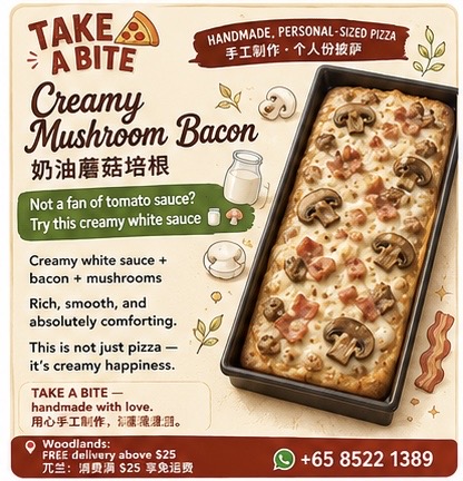 Creamy Mushroom Bacon