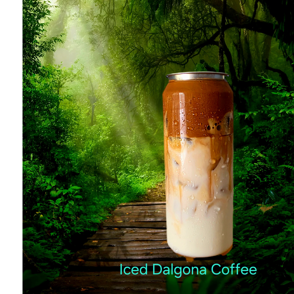 Iced Dalgona coffee (500ml)