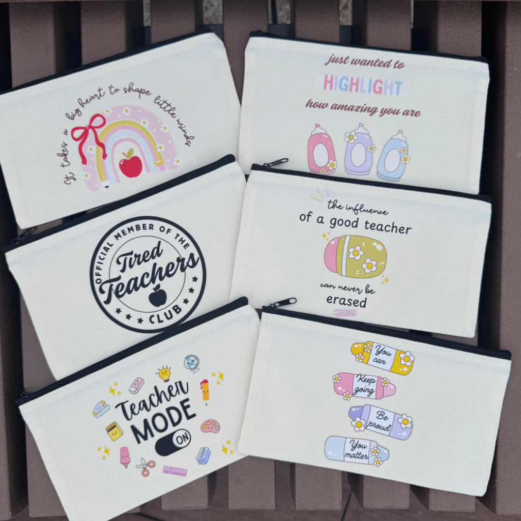 Teachers’ day zipped pouch