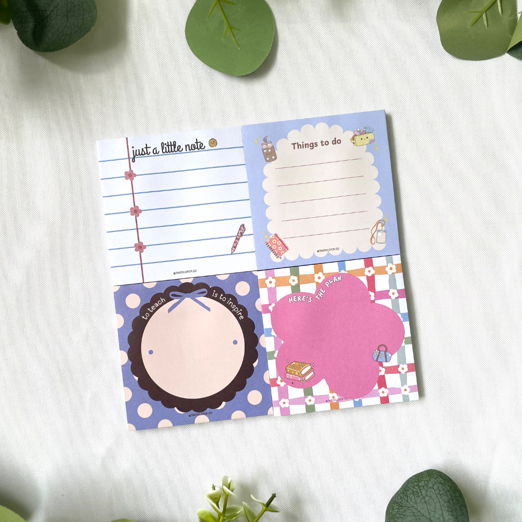 Teachers’ day sticky notepad