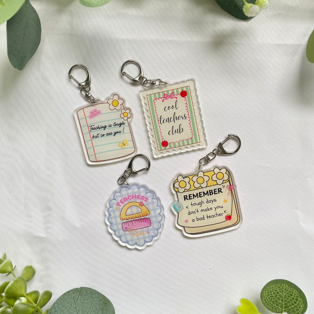 Teachers’ day keychain