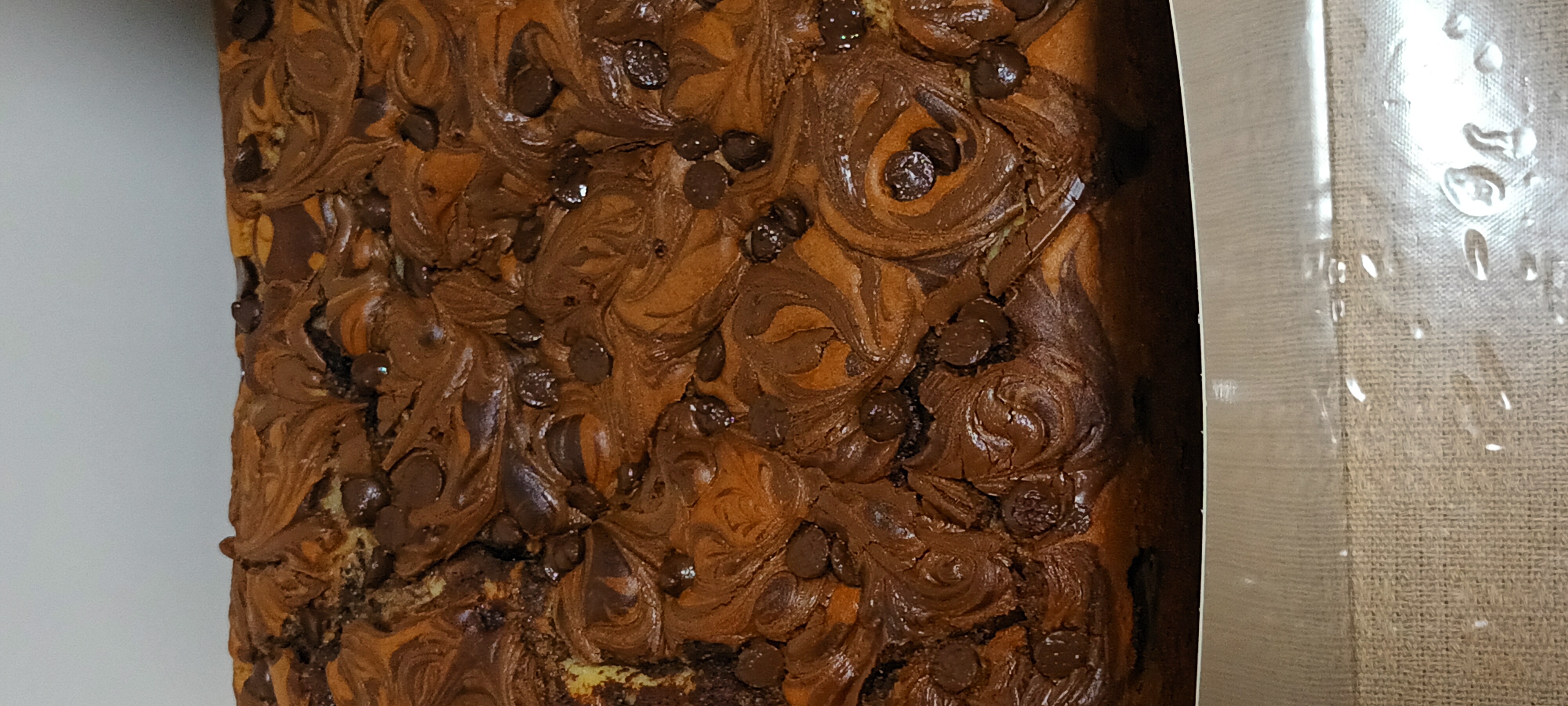 Nutella marble cake