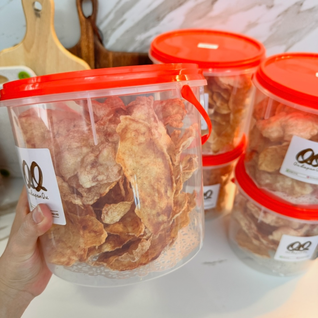 Emping PRAWN Belinjo Sweet and Spicy 190grams