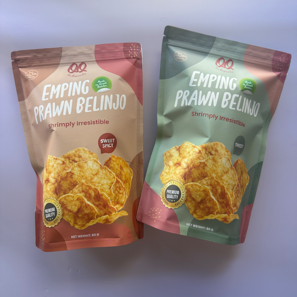 Emping PRAWN Belinjo Sweet ZIPLOCK