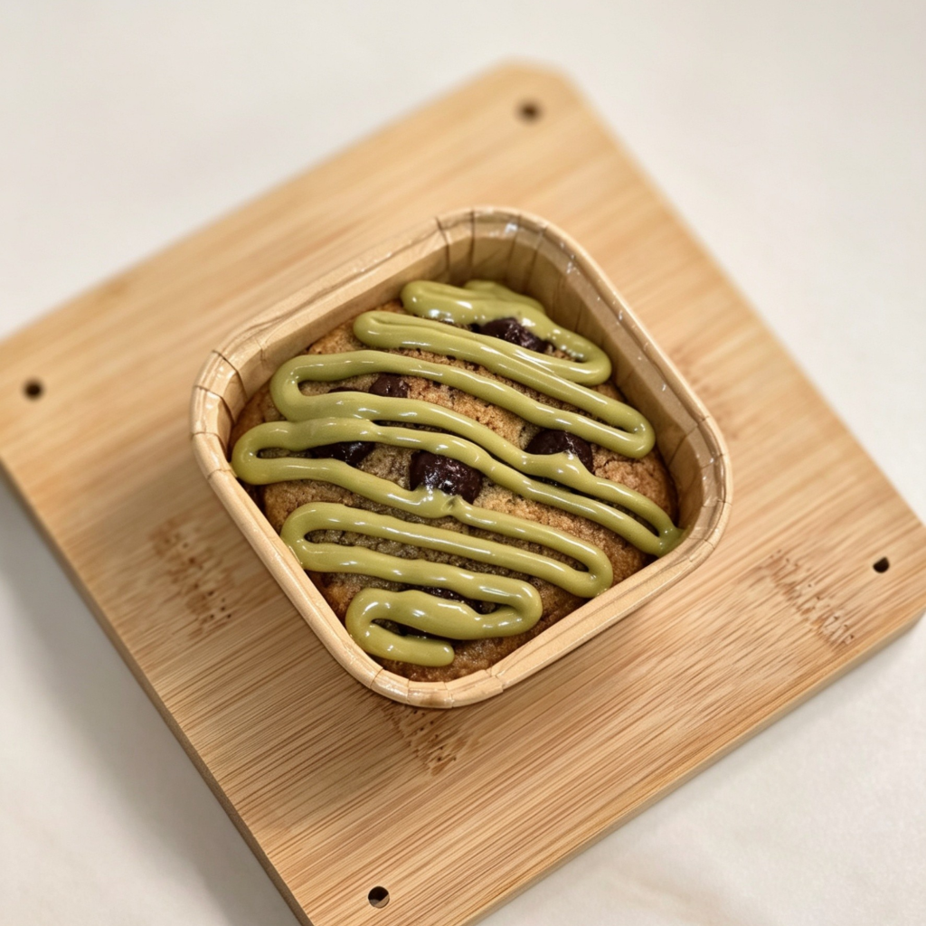 Pistachio Kunafa Scoopable Cookies
