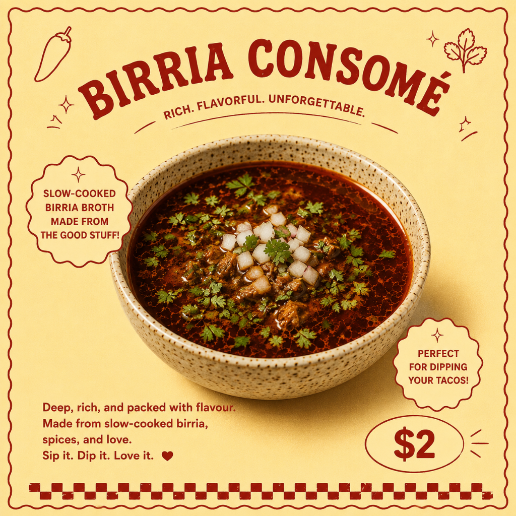Birria Consome Sauce