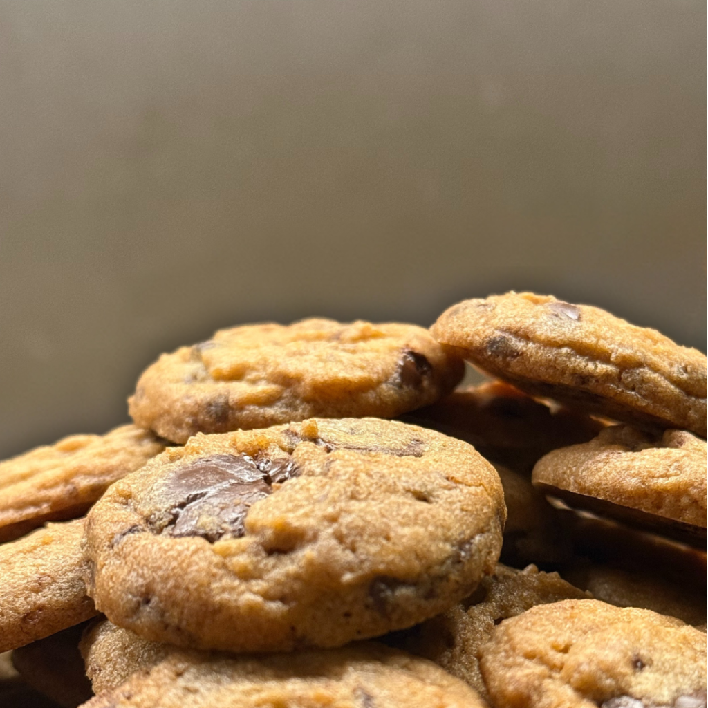 Dark Choco Chip Cookies