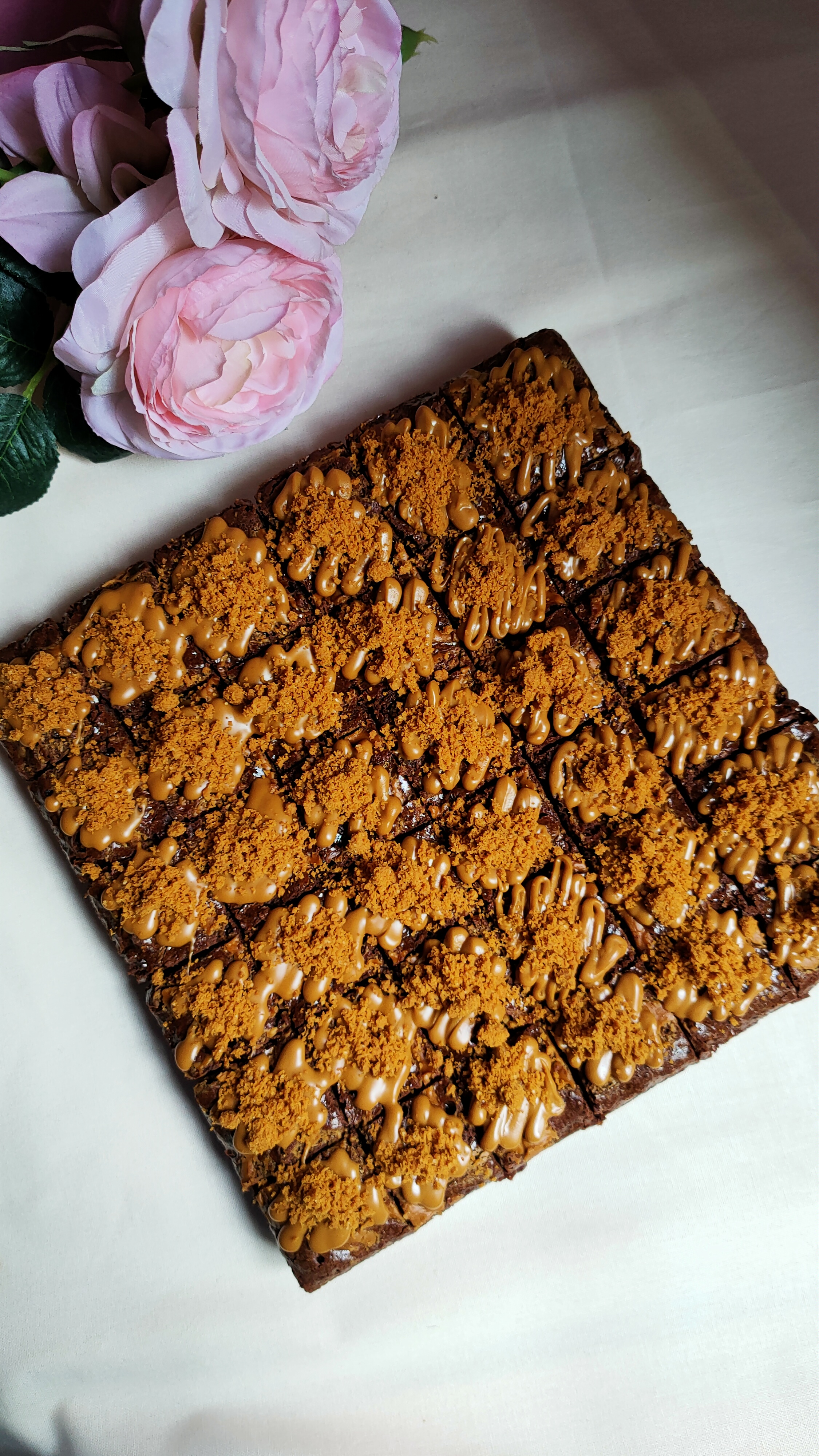 Biscoff Brownies - 25pcs