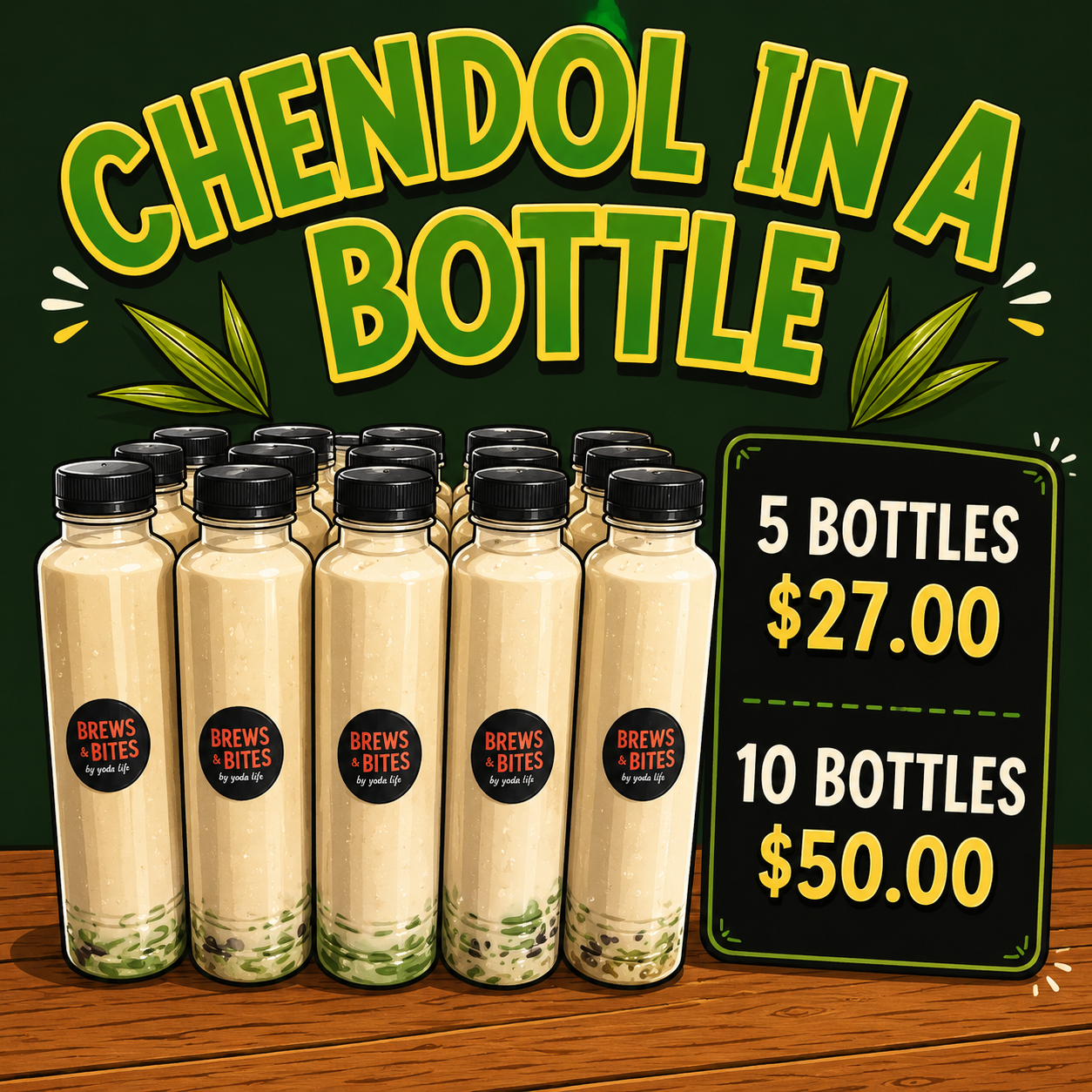 Chendol in a Bottle