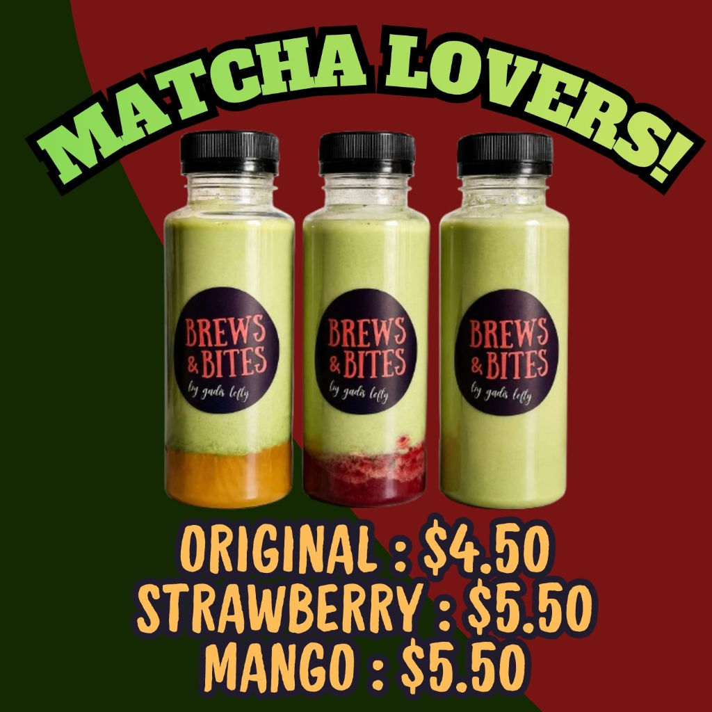 MATCHA LOVERS!
