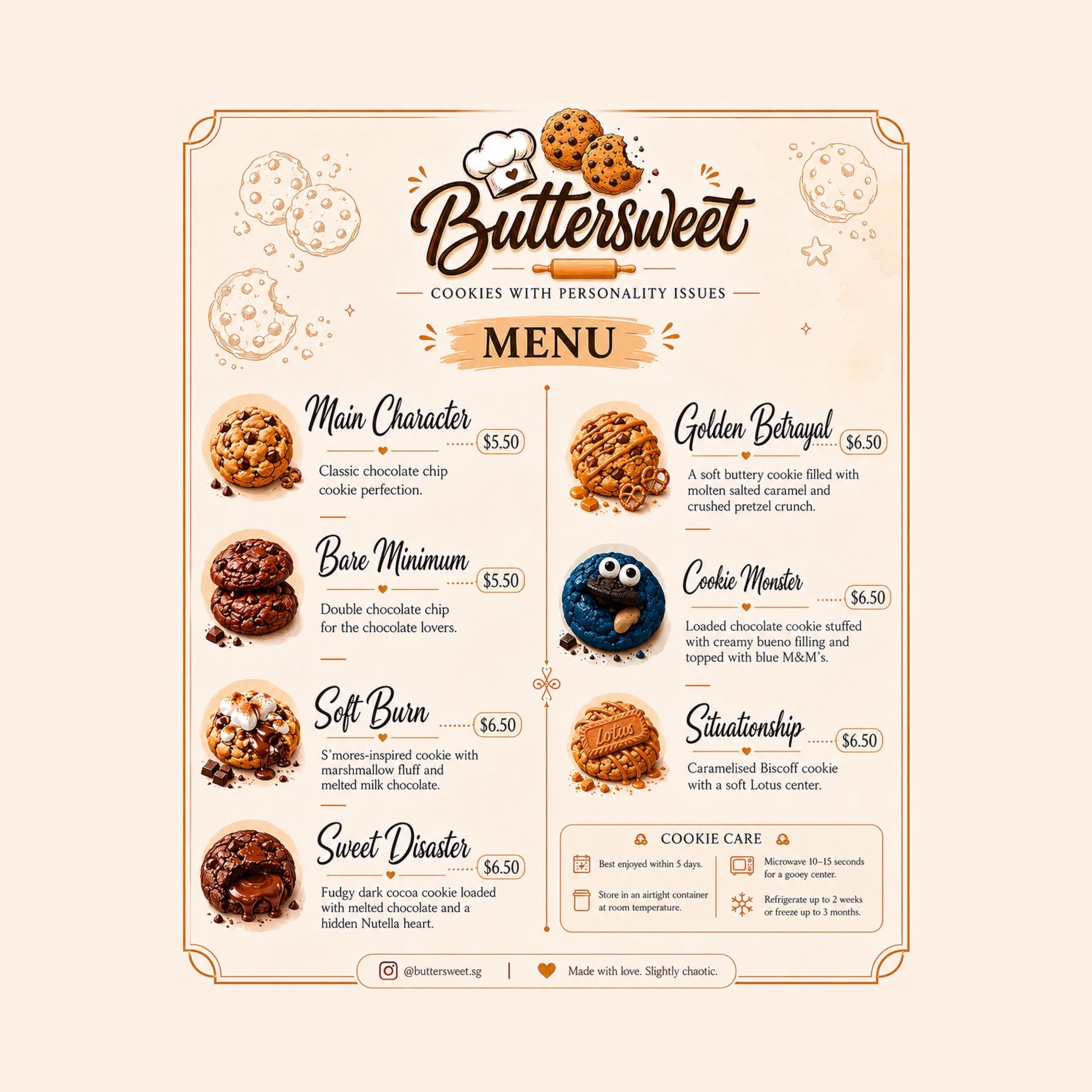 Our Menu