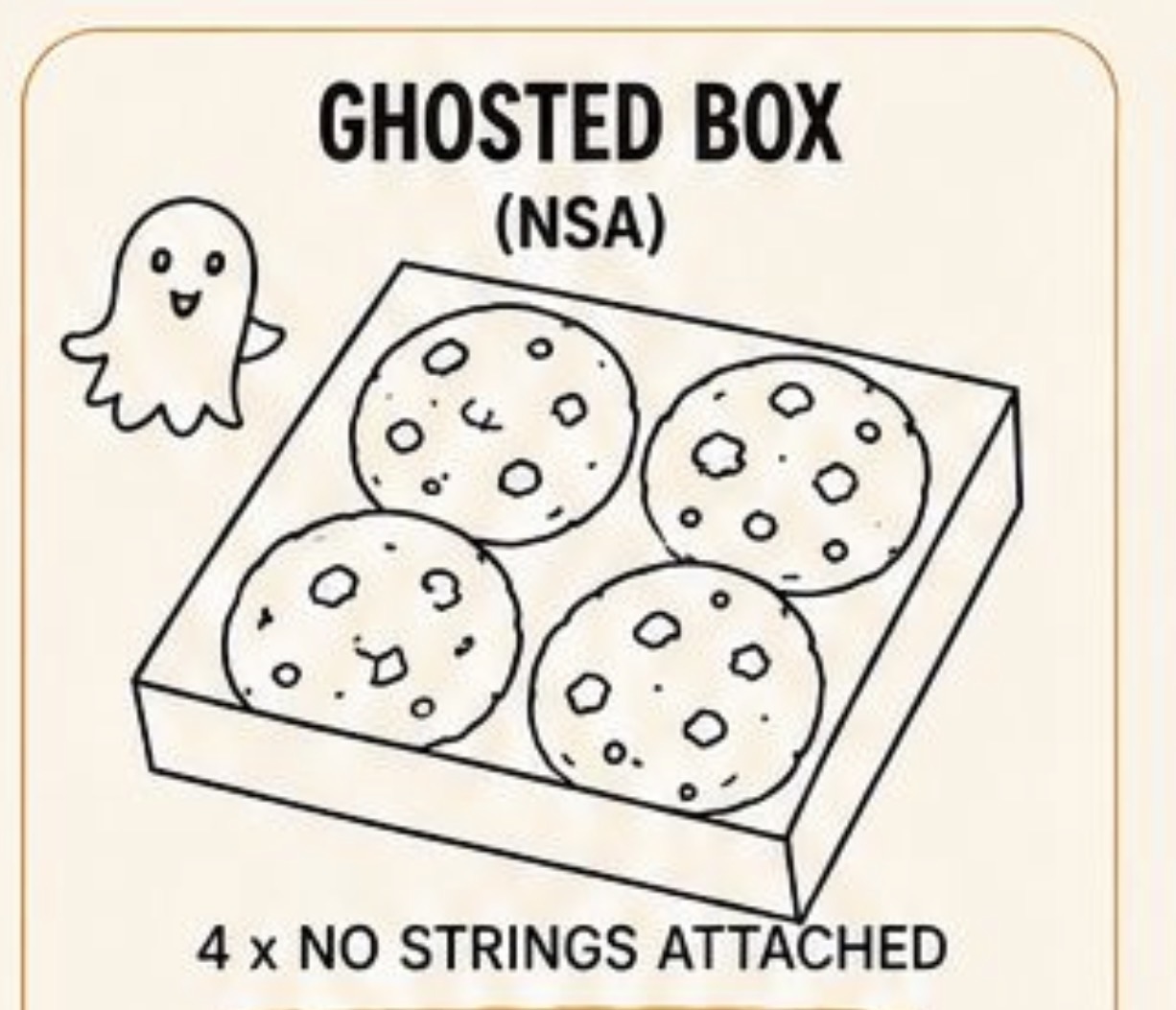 Box of 4: Ghosted Box