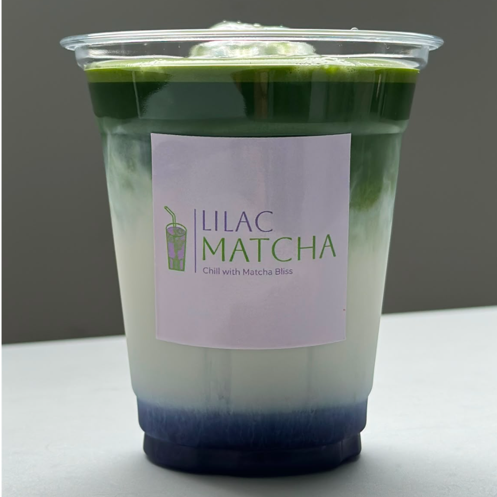 Premium Iced Lavender Matcha Latte