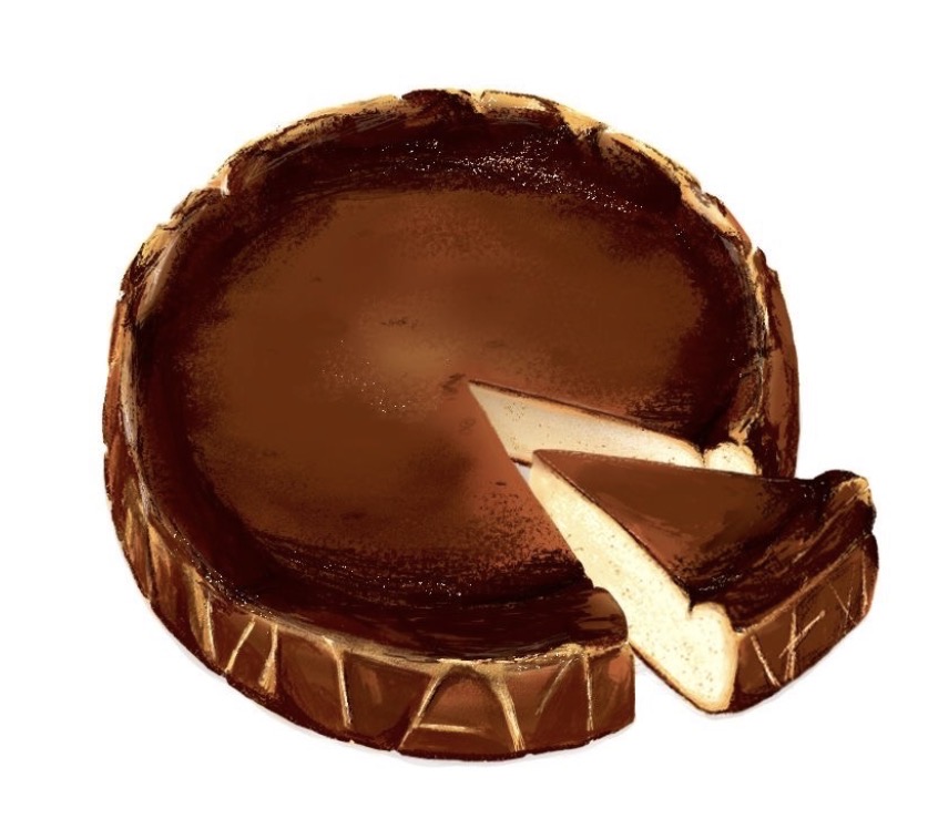Basque cheesecake