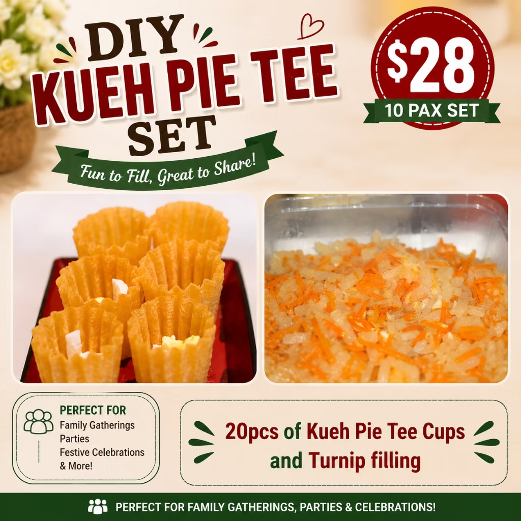 DIY Kueh Pie Tee set for 10pax