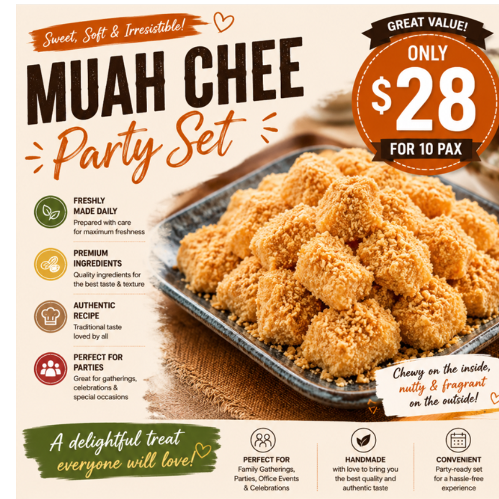 Muah Chee Party Set for 10pax