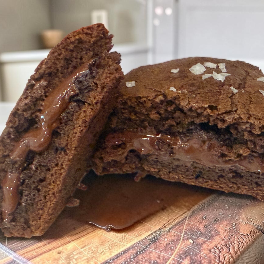 Fudgy Sea Salt Dark Brownie 6pcs