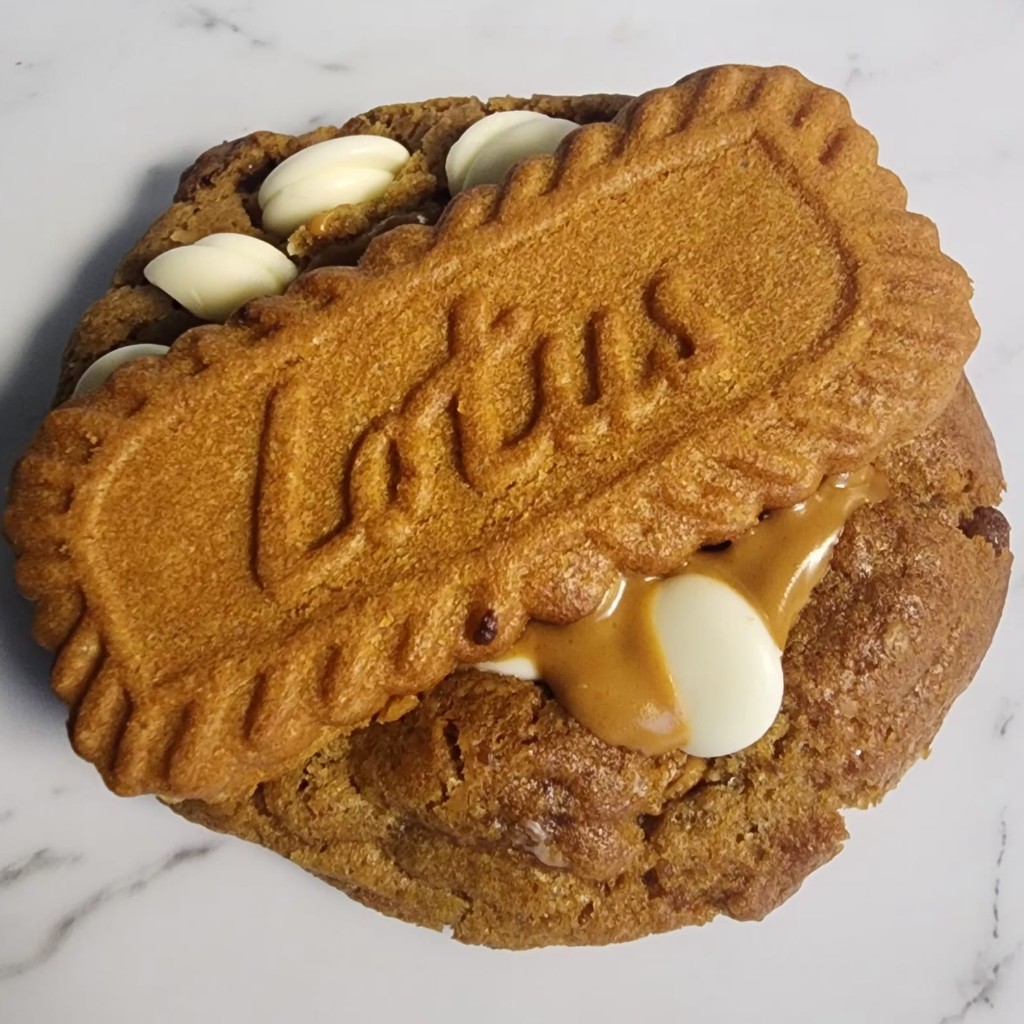 Biscoff White Chocolate cookies