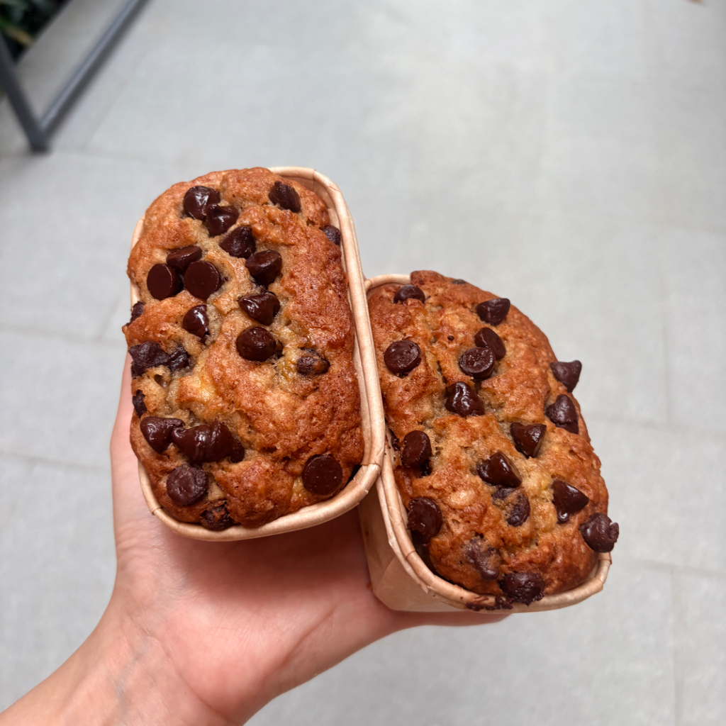 Personal Size Chocolate Banana Bread