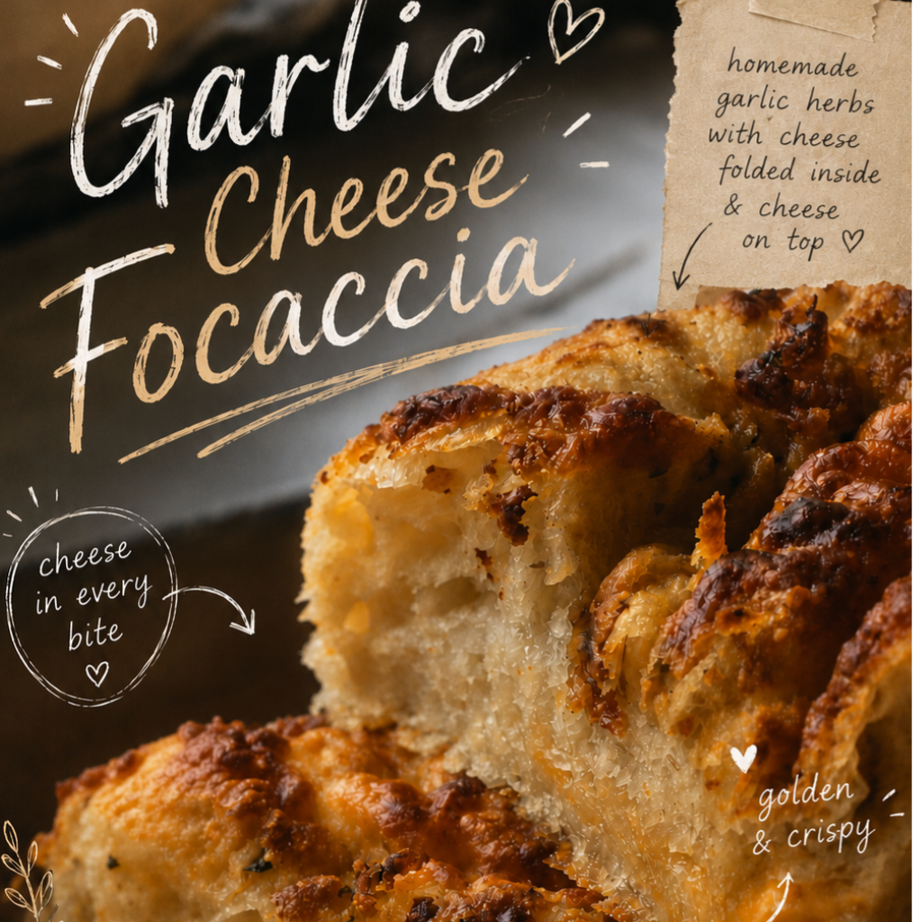 Garlic Cheese Focaccia