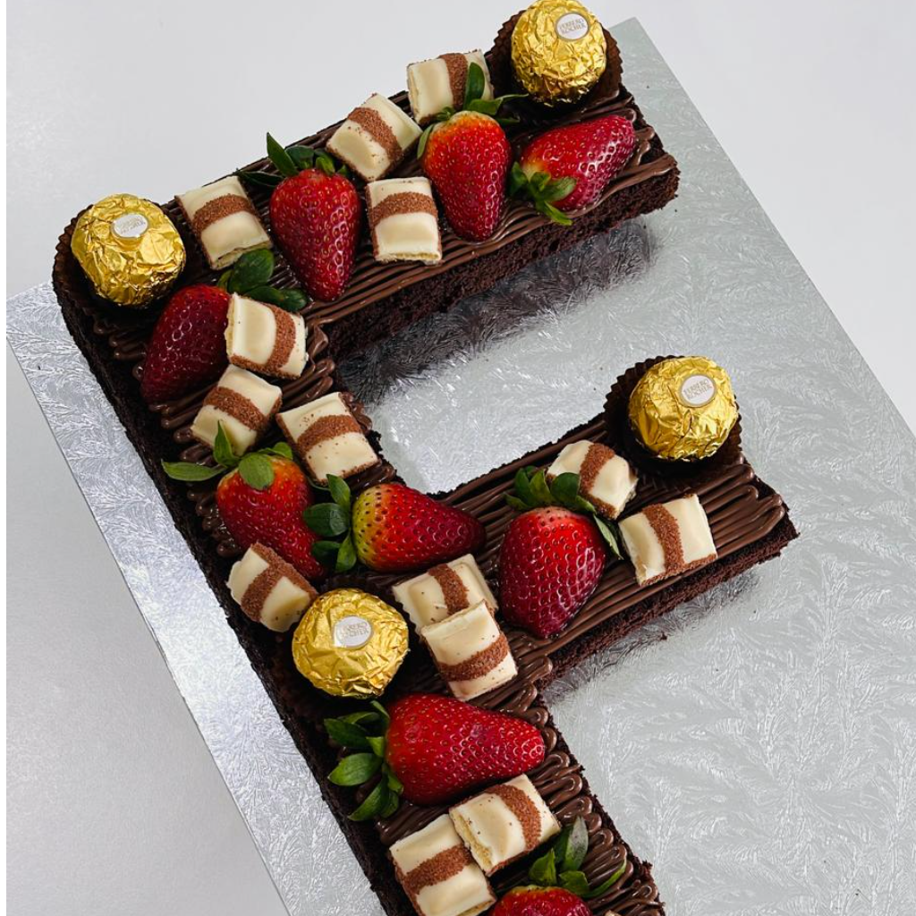 Monogram Brownies