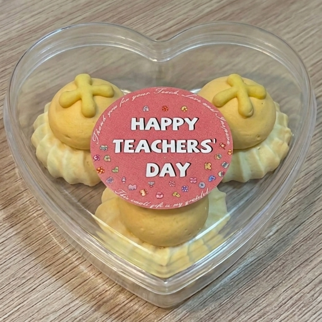 Teachers day pineapple marshmallow tart