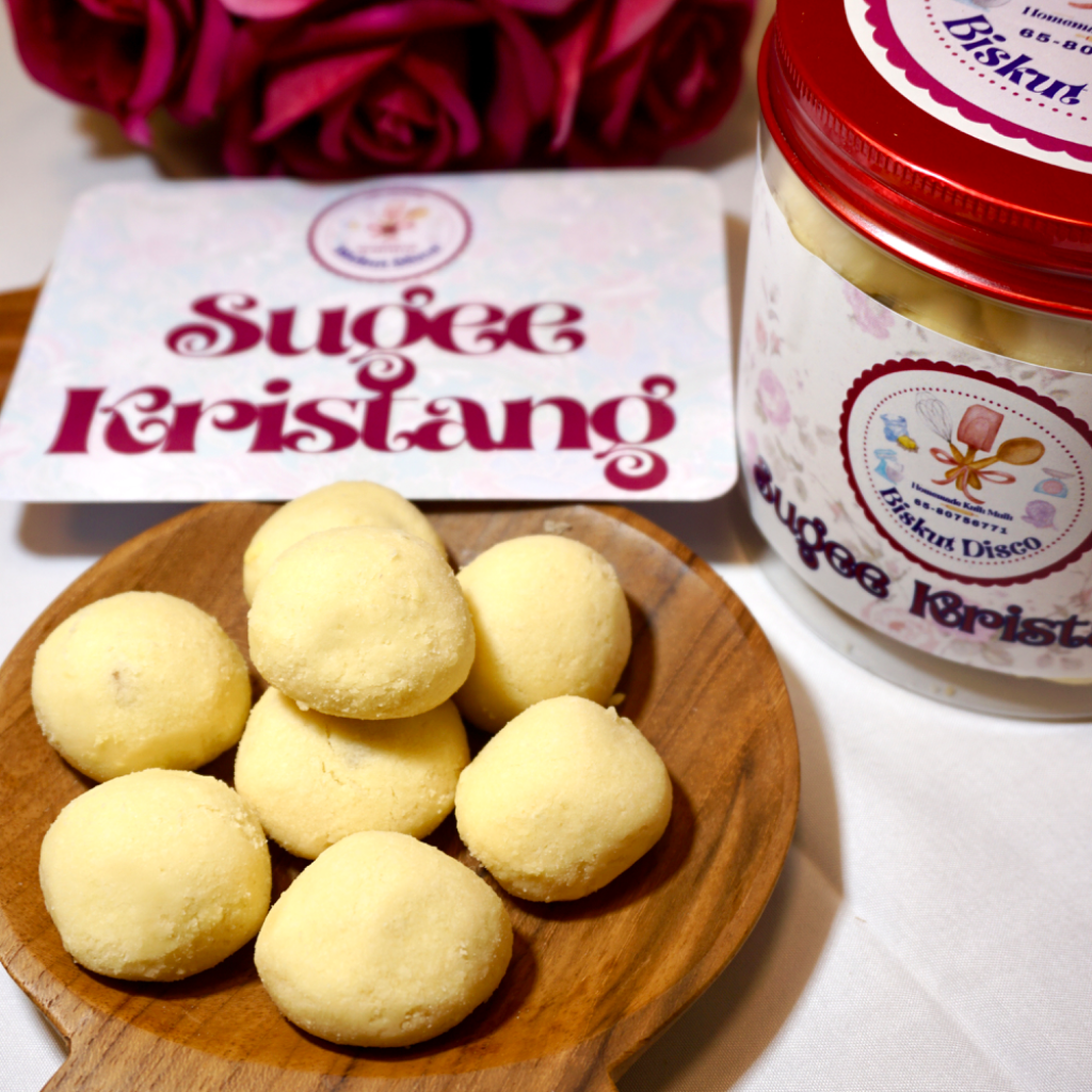 Sugee Kristang / Ghee Sugee Cookies (Pre-Order) - Medium 30 Pieces