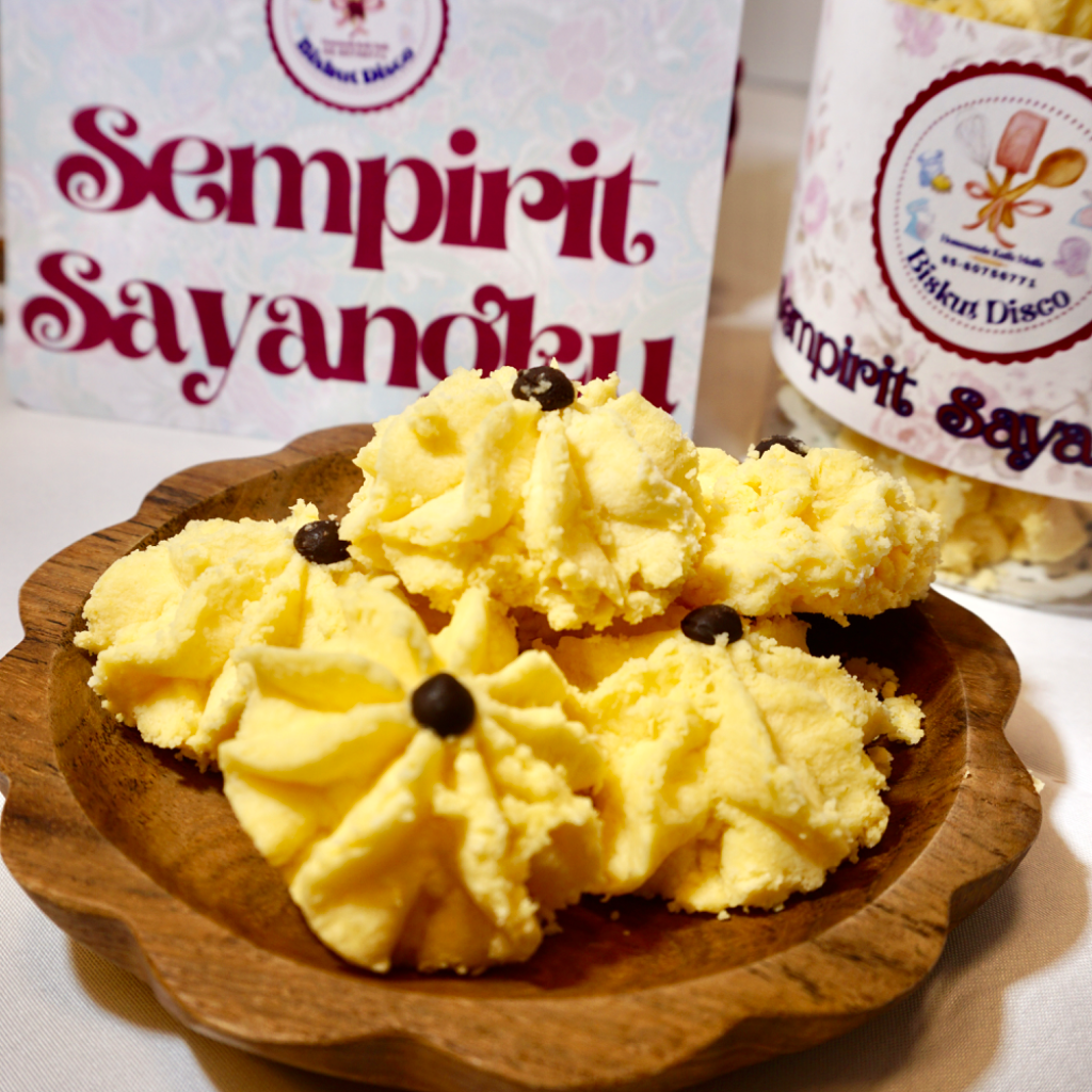 Semperit Sayangku / Traditional Malay Custard Butter Cookies (Pre-Order) - Small 20 Pieces