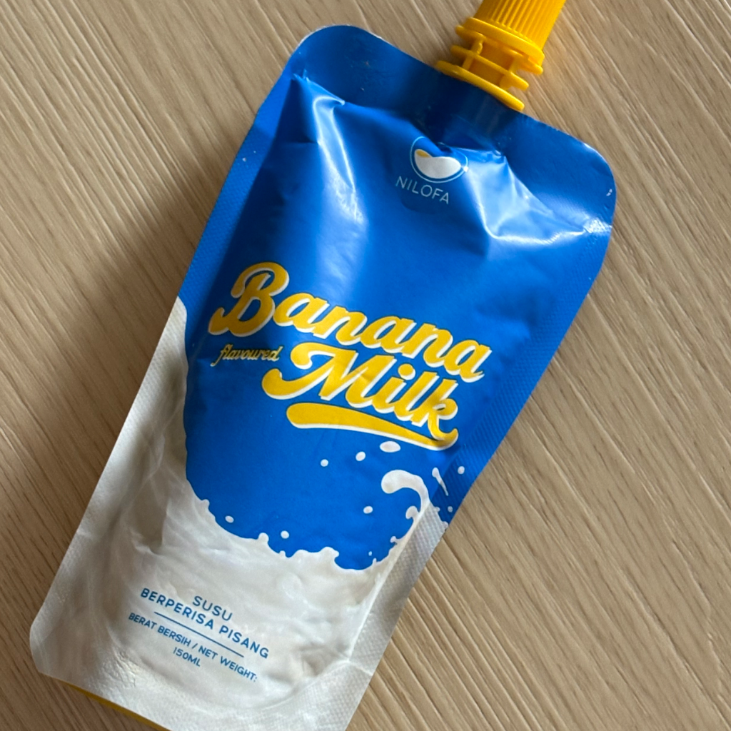 Nilofa Banana Milk - 1 Pouch