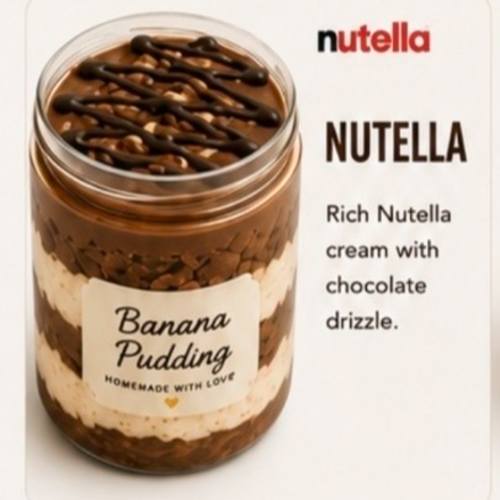 Nutella Banana Pudding