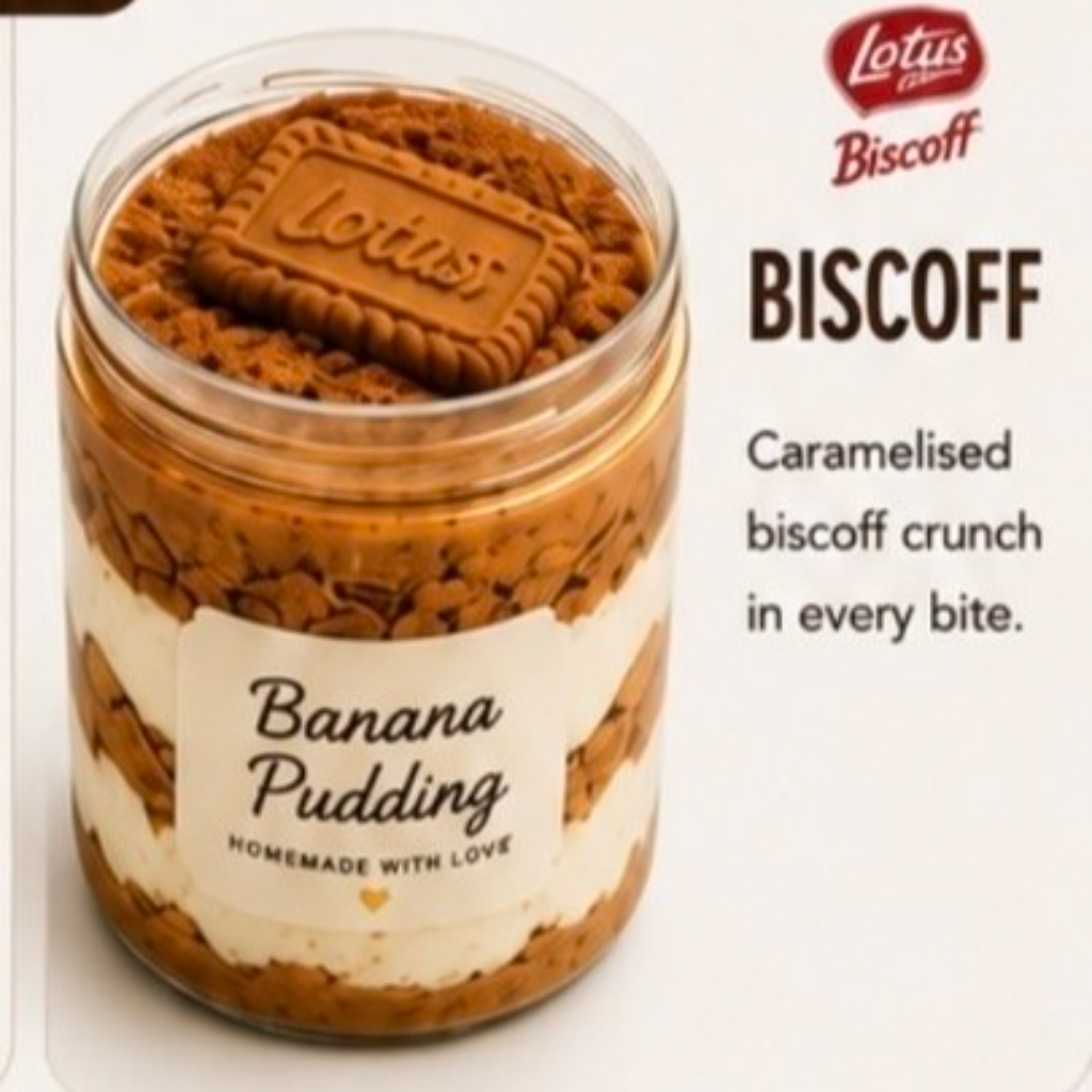 Biscoff Banana Pudding