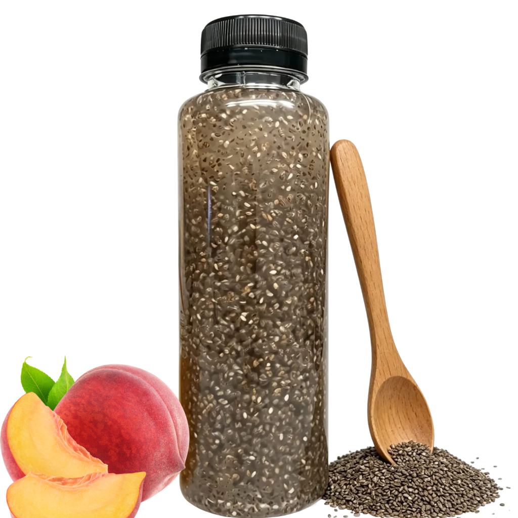 Peach Chia Tea