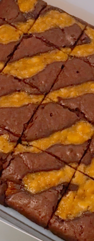 7” Size - Banana Choco. Brownies