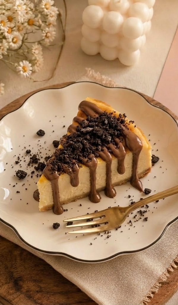 Sliced Cheesecake - Nutella