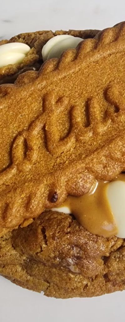 Biscoff White Chocolate cookies