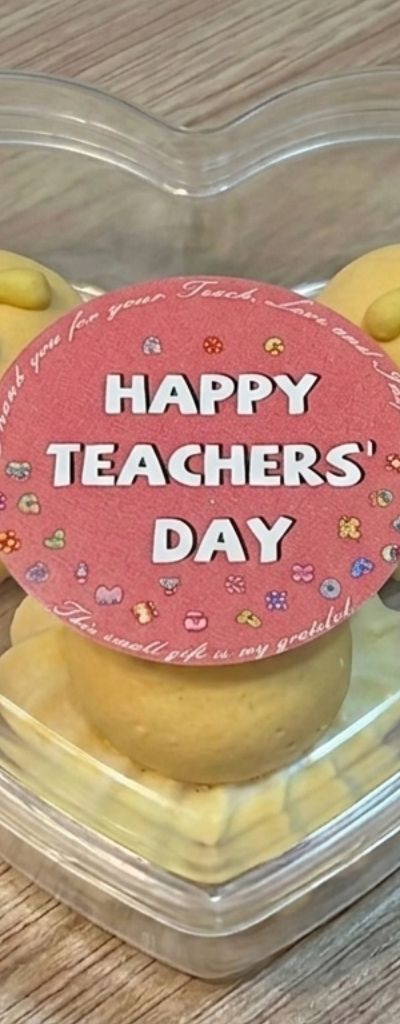 Teachers day pineapple marshmallow tart