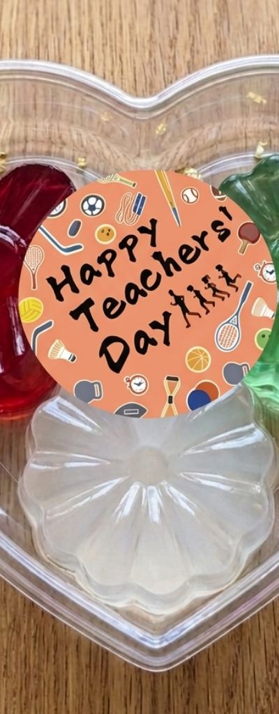 Teachers day assorted jellies.
