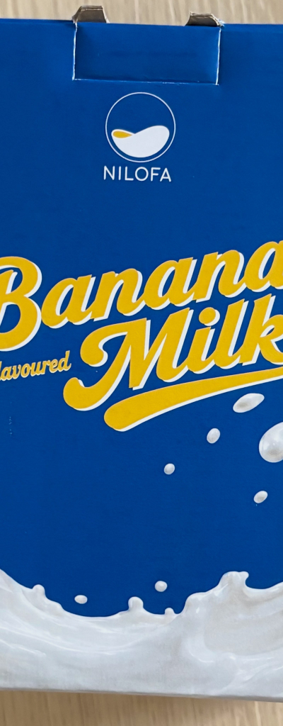 Nilofa Banana Milk - 6 Pouch (1 Small Box)