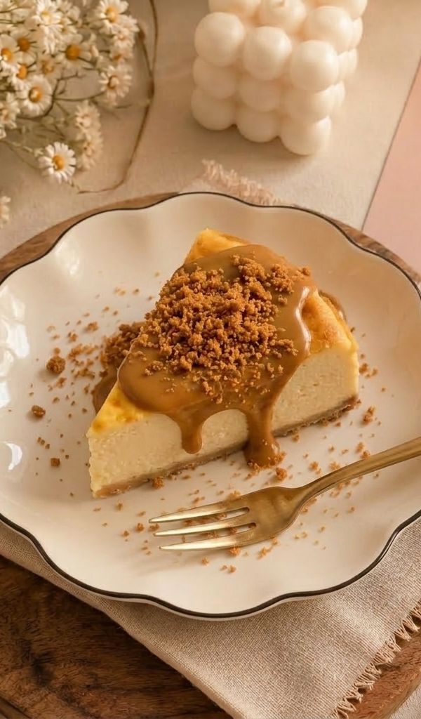 Sliced Cheesecake - Biscoff